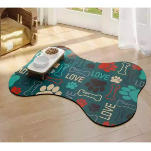 猫咪狗狗吃饭垫子专用防漏食品垫