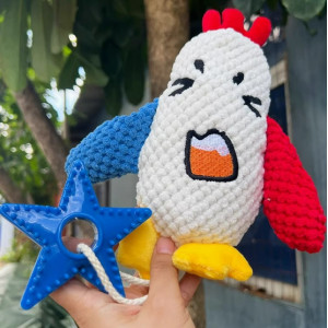 宠物狗玩具耐咬磨牙橡胶球互动